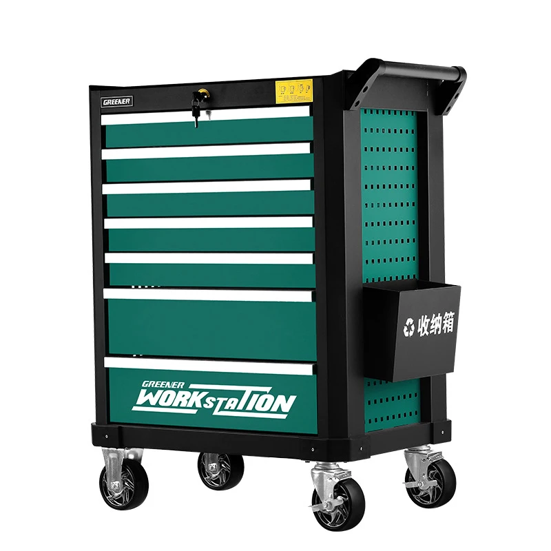 Lvlin Heavy-Duty Multifunctional Auto Repair Toolbox for Car Room Tool Cabinet Storage Quality Vehicle Repair Hardware Cart