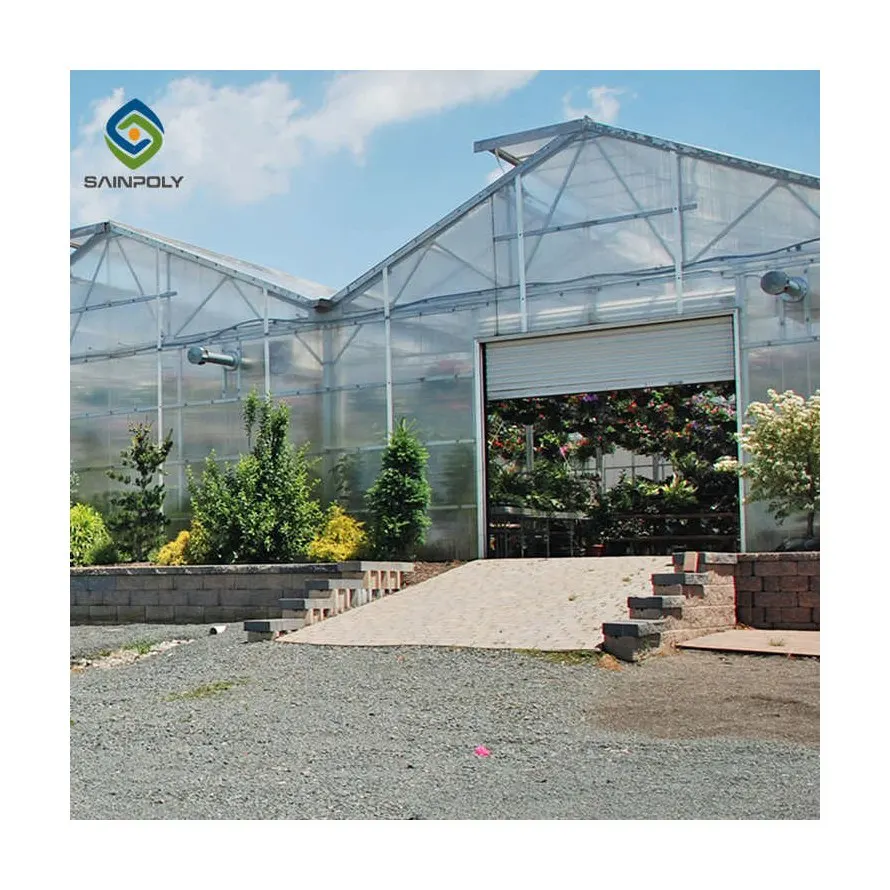Polycarbonate green house greenhouses for agriculture