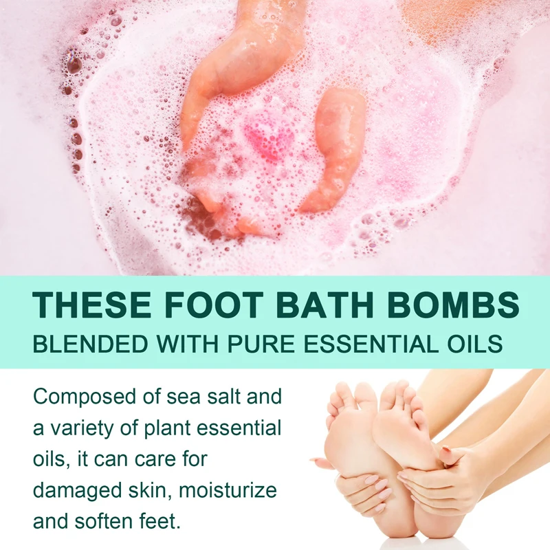 Wholesale Handmade Vegan OEM Ginger Organic Foot Bath Bombs