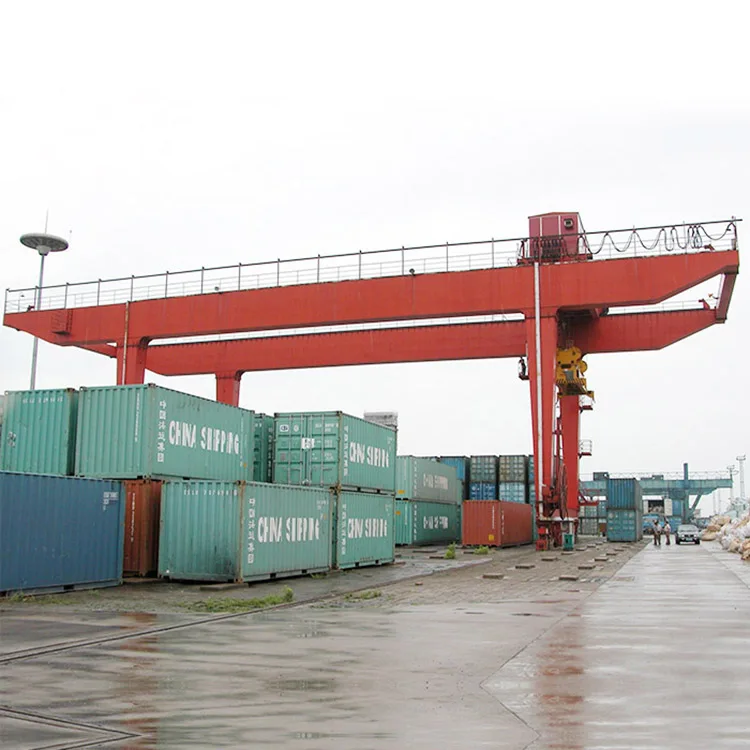 Factory Supplier Gantry Crane A6 A8 Duty Class Double Beam 100 Ton 200 Ton Gantry Crane for Heavy Cargo Lifting