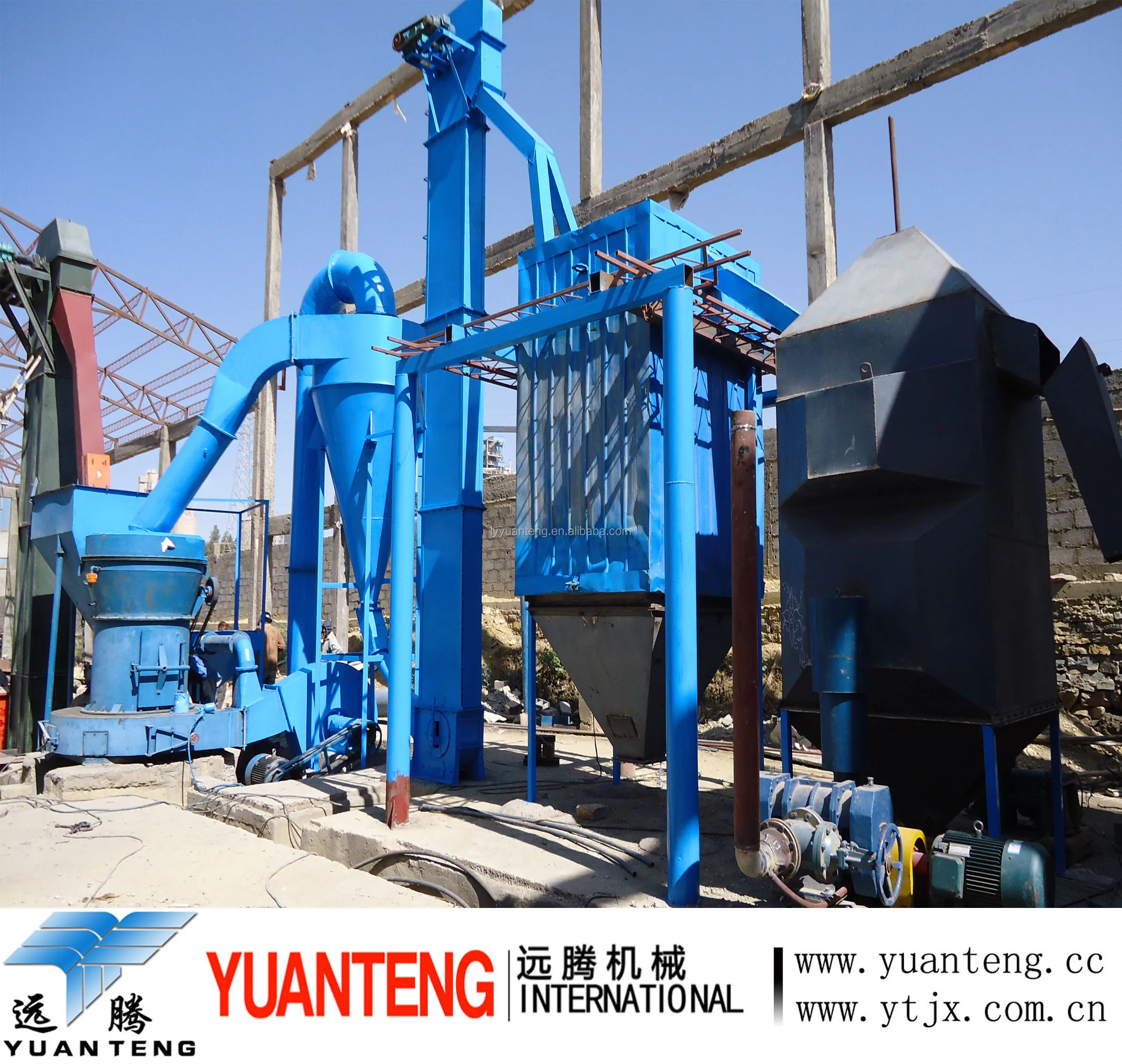 Beta Gypsum Powder Production Line 150000 Tons Per Year