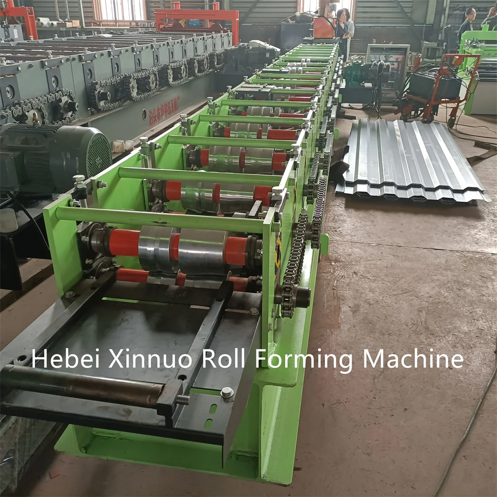 
hydraulic steel rain chain gutter metal profile making machine 
