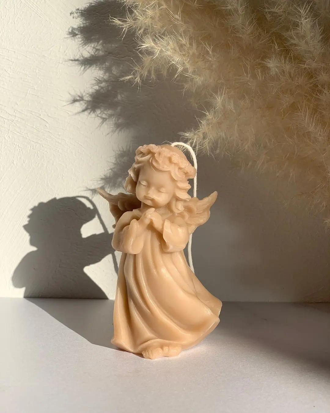 DUMO Factory Custom Silicone Candle Molds for Candle Making 3D Home Decor DIY Doll Wings Music Angel Candles Mold