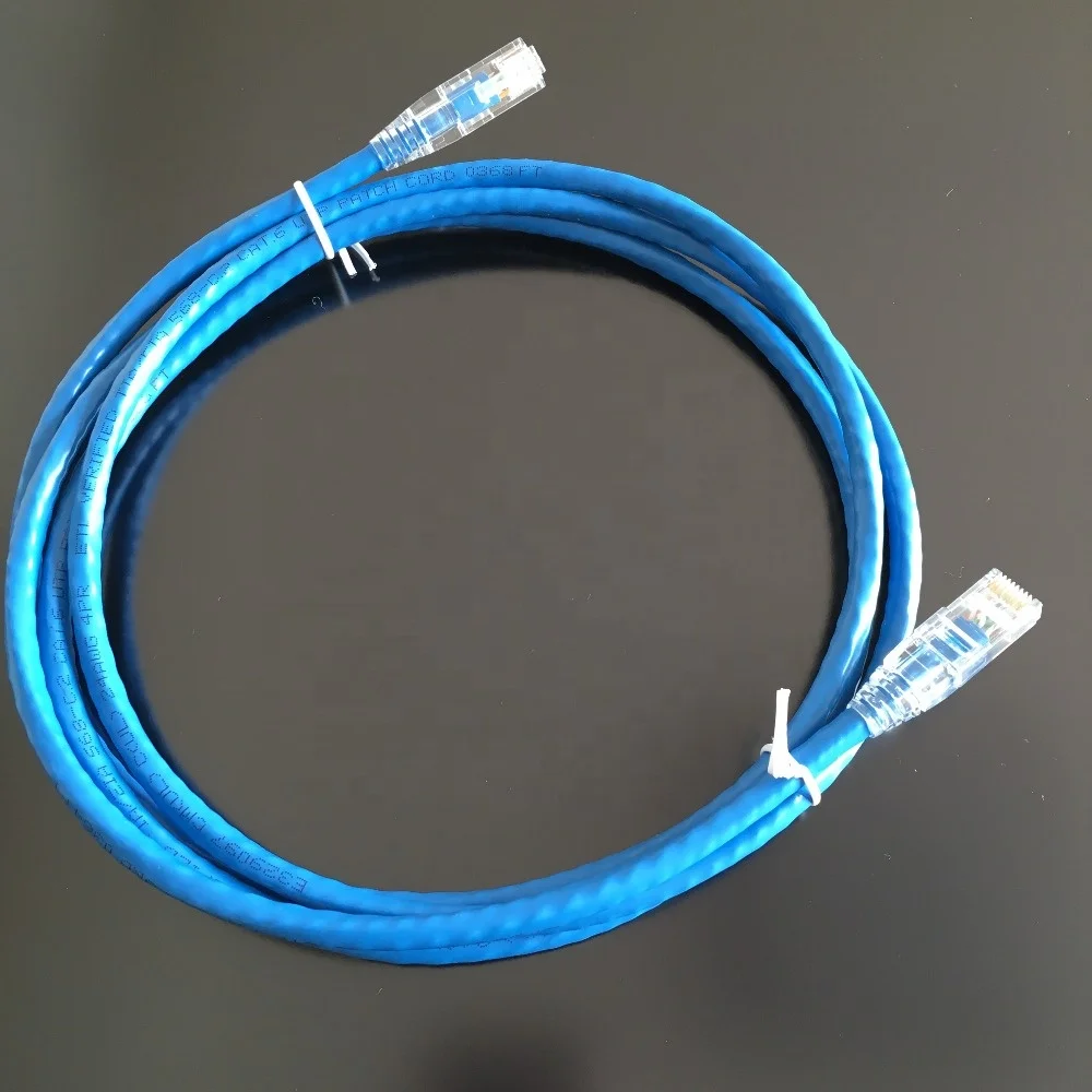 1m 2m 3m UTP Cat6 Patch Cord With Stranded Copper