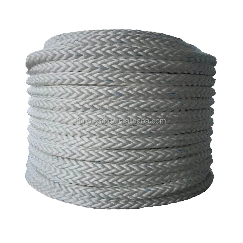 28mm/32mm/40mm Nylon dock line marine ropes for large boats