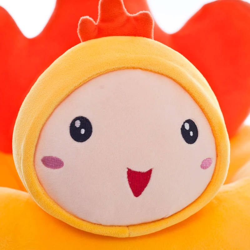 Учебное кресло для малышей от производителя, обучающее сидение для младенцев, короткое плюшевое кресло с высокой спинкой, моющееся