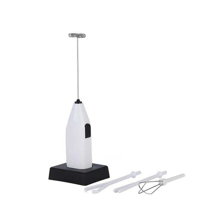 Factory Price Coffee Foam Maker Battery Operated Home Kitchen Electric Milk Frother With 304 Stainless Steel