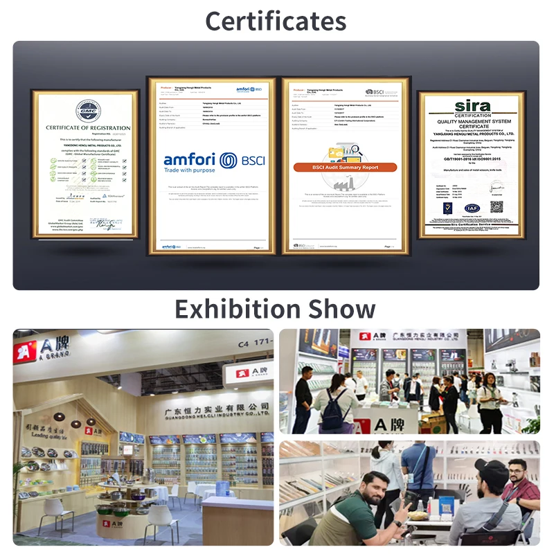 Popular wholesale 8-pcs chef knives scissors cheap stainless steel black handle kitchen knife set with block