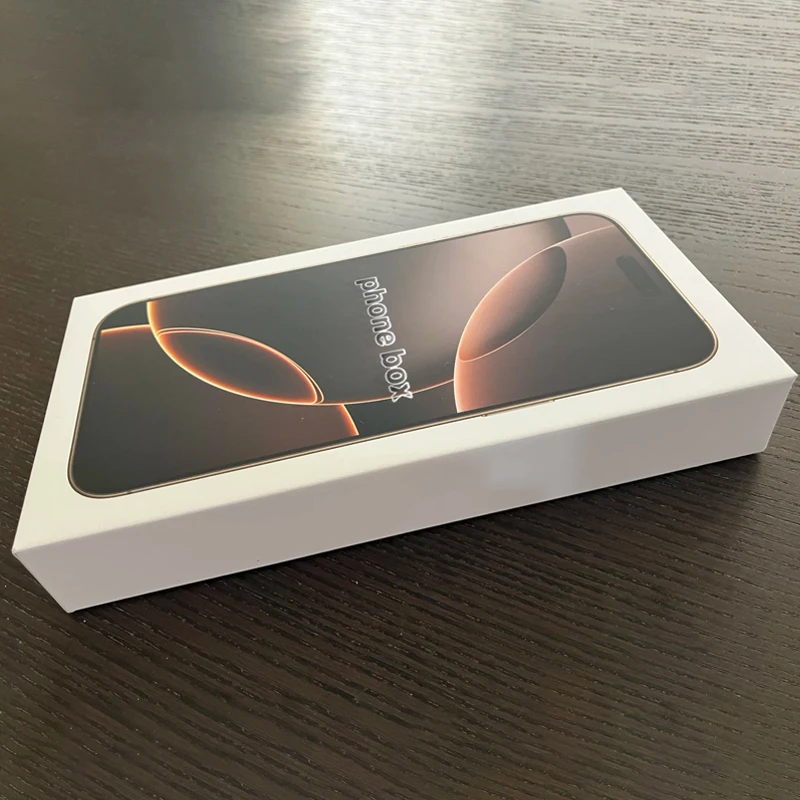 Gift box For iPhone 12 13 14 15 16 plus pro max cell phone packaging Empty mystery Box with seal
