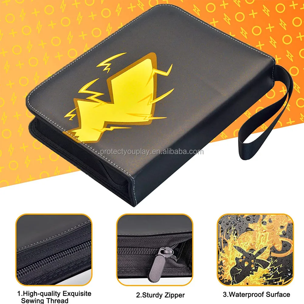 2022 Factory Premium PTCG Map Collection 4 9 12 Pocket Holder Portfolio Binder Trading Card Album Folder