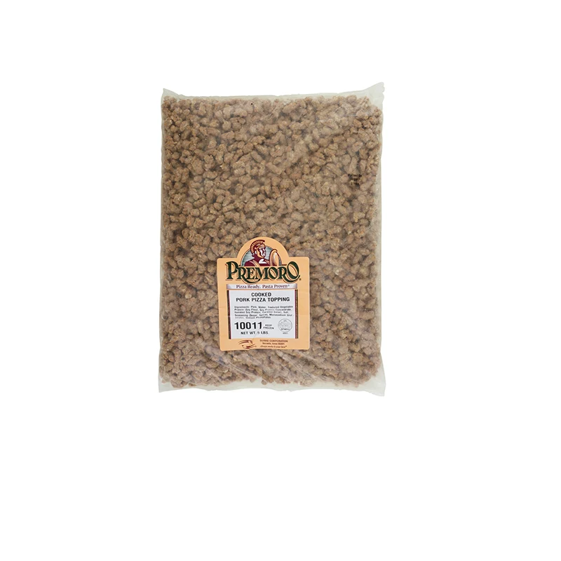 Cooked Pork Pizza Topping, Breakfast Flavor Dried Meat Feature Origin Add an extra savory touch to pizza ready to eat