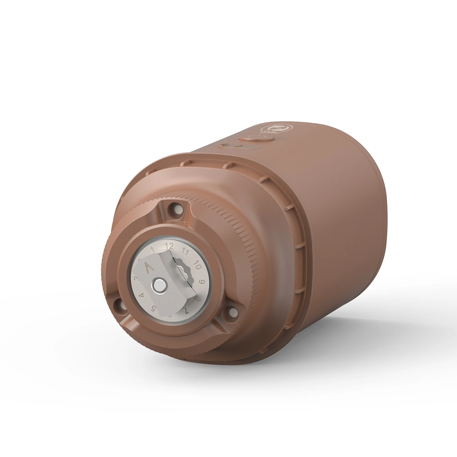 I Cafilas Coffee grinder electric grinder with cone grinder 34 grinding levels bean container for 250gr coffee black