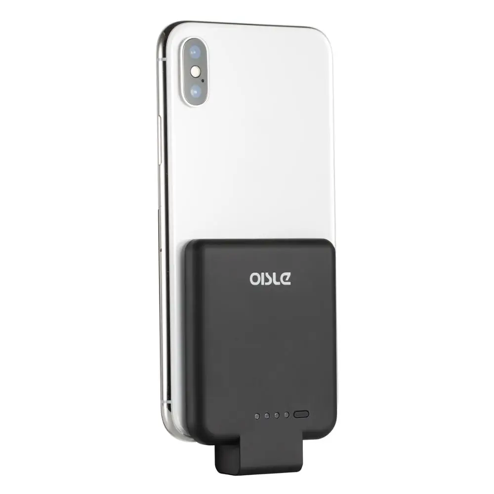 
OISLE 2800mAh Ultra Slim Lightweight Portable Power Bank Extended Battery Pack Power Cases for iPhone 5 5s 6 6s 7 
