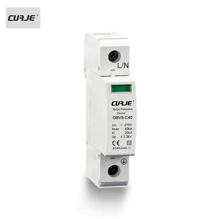 hole sale wenzhou  surge protector  SPD class C 220v 4 Pole SPD
