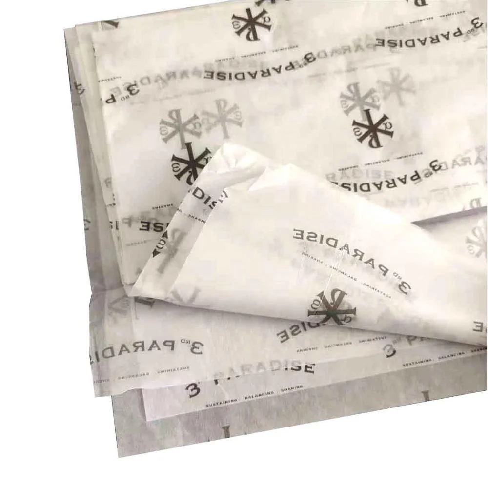 Custom Design Wholesale Factory White Wrapping Paper, Tissue Paper