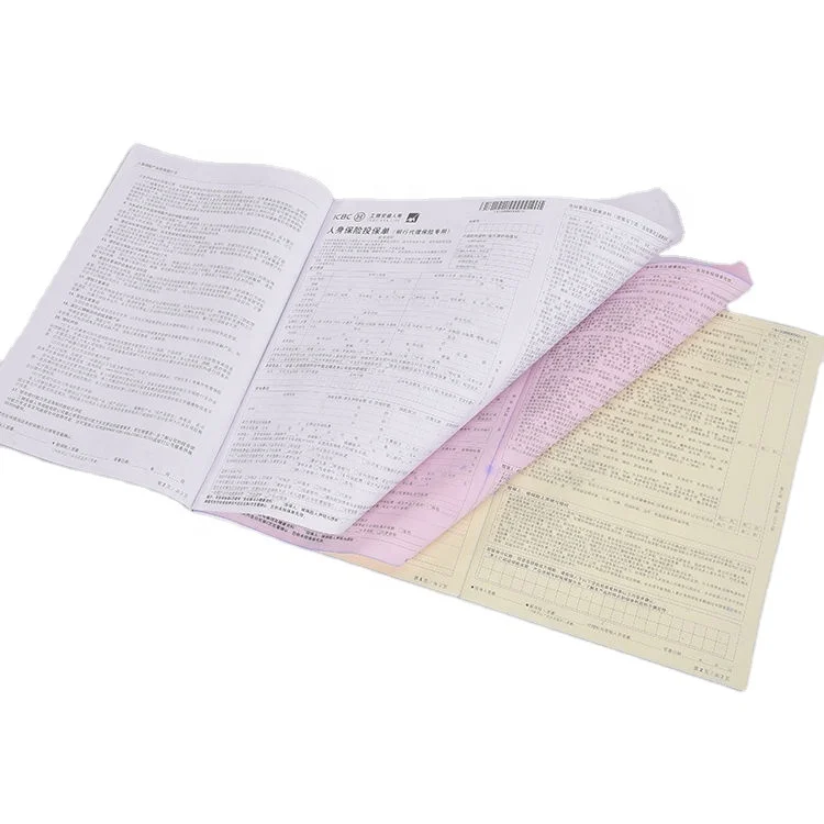 Customize Factory OEM 3 Ply Carbonless Paper Dhl Air Waybill Carbonless Printer Paper