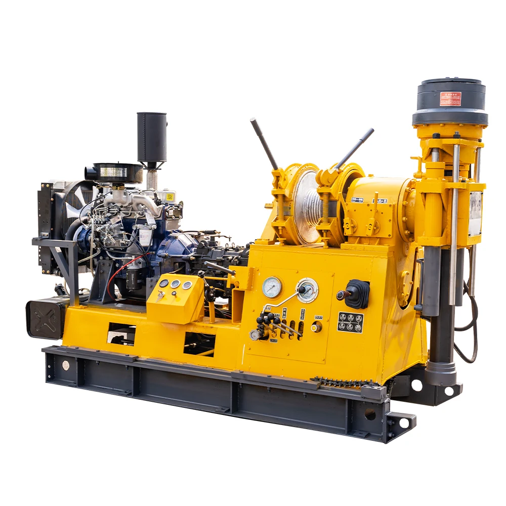 Hydraulic Drilling Rig for Sale Cheap Portable diesel Borehole Machine