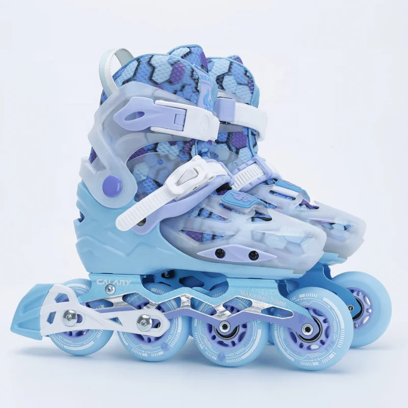 New arrivals manufactures china aluminum plate adjustable roller skates four inline roller skates