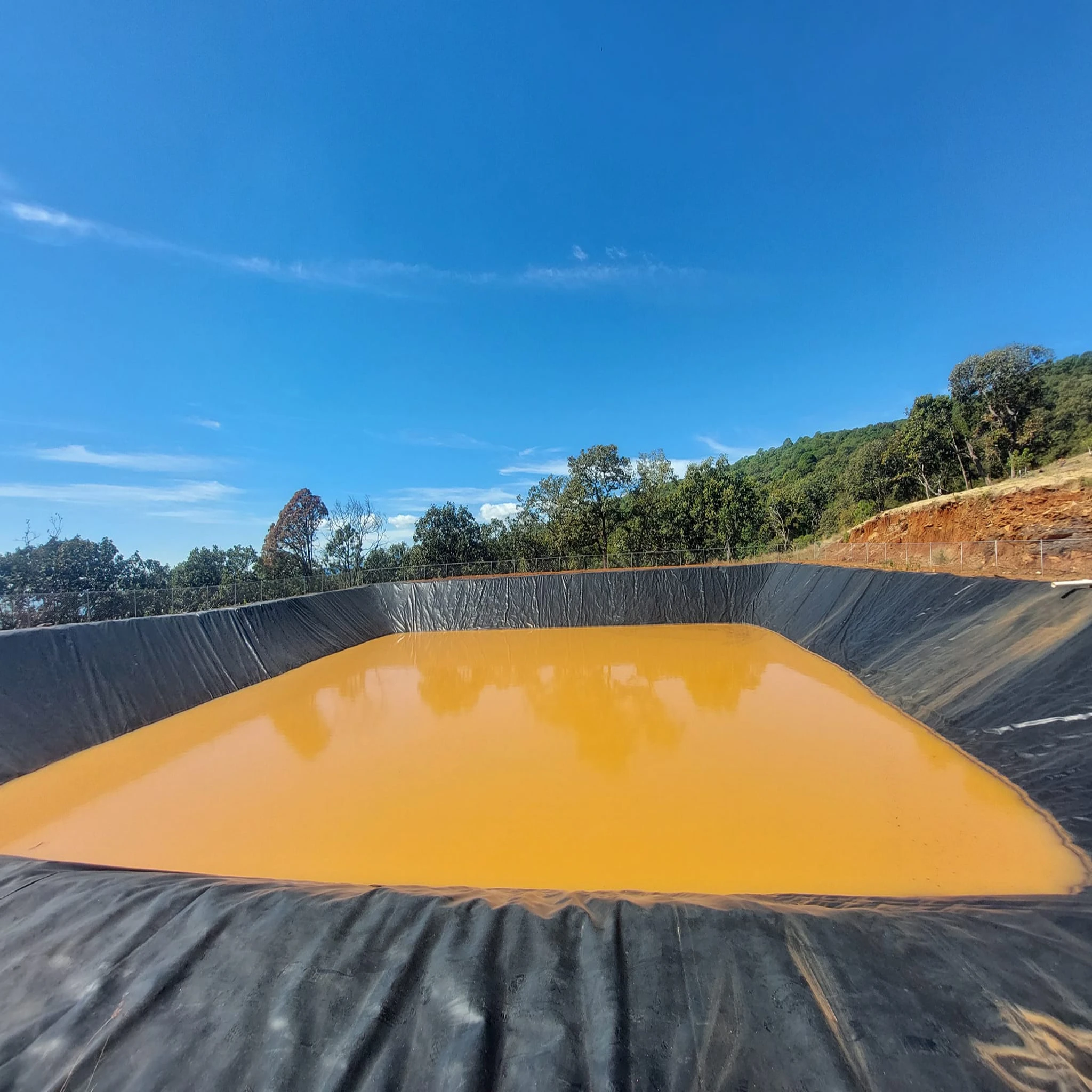 0.5mm PVC Geomembranes for Swales and Erosion Control
