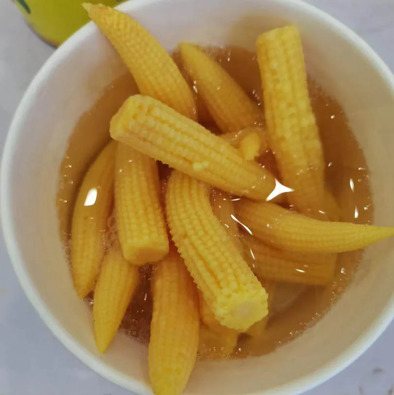 Canned baby corn whole