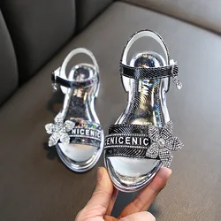 Garden Kids Shoes Slippers Sandals Jelly Summer Children Kids Flower Upper  TPR Sole