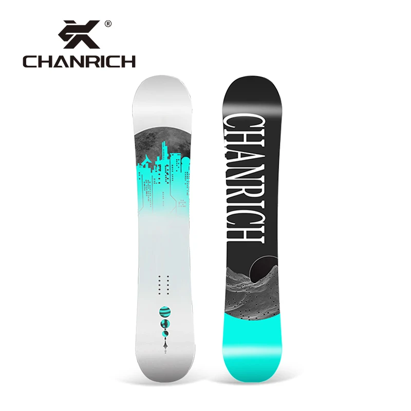 All mountain outdoor sports 5 layers fashionable winter sports snowboards all-purpose skis plain practice made in China