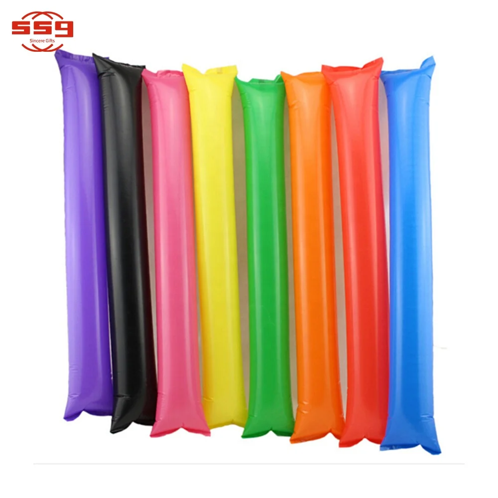 
Promotional Cheap High Quality PE Inflatable Cheering Stick, Bang Bang Cheer Spirit Stick, Thunder Stick 
