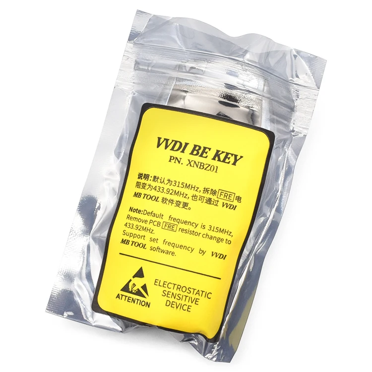 Смарт-ключ Xhorse VVDI BE Key Pro улучшенная версия 315 МГц 433 4 кнопки для B-enz получить 1 бесплатный жетон инструмента MB