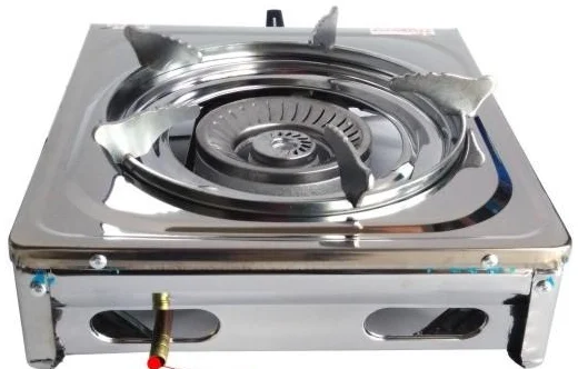 High quality single burner stainless steel gas methane stove kitchen biogas burner stove