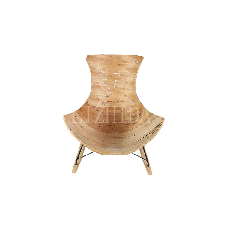 Factory wholesale natural birch leisure sofa chair plywood hardwood custom plywood