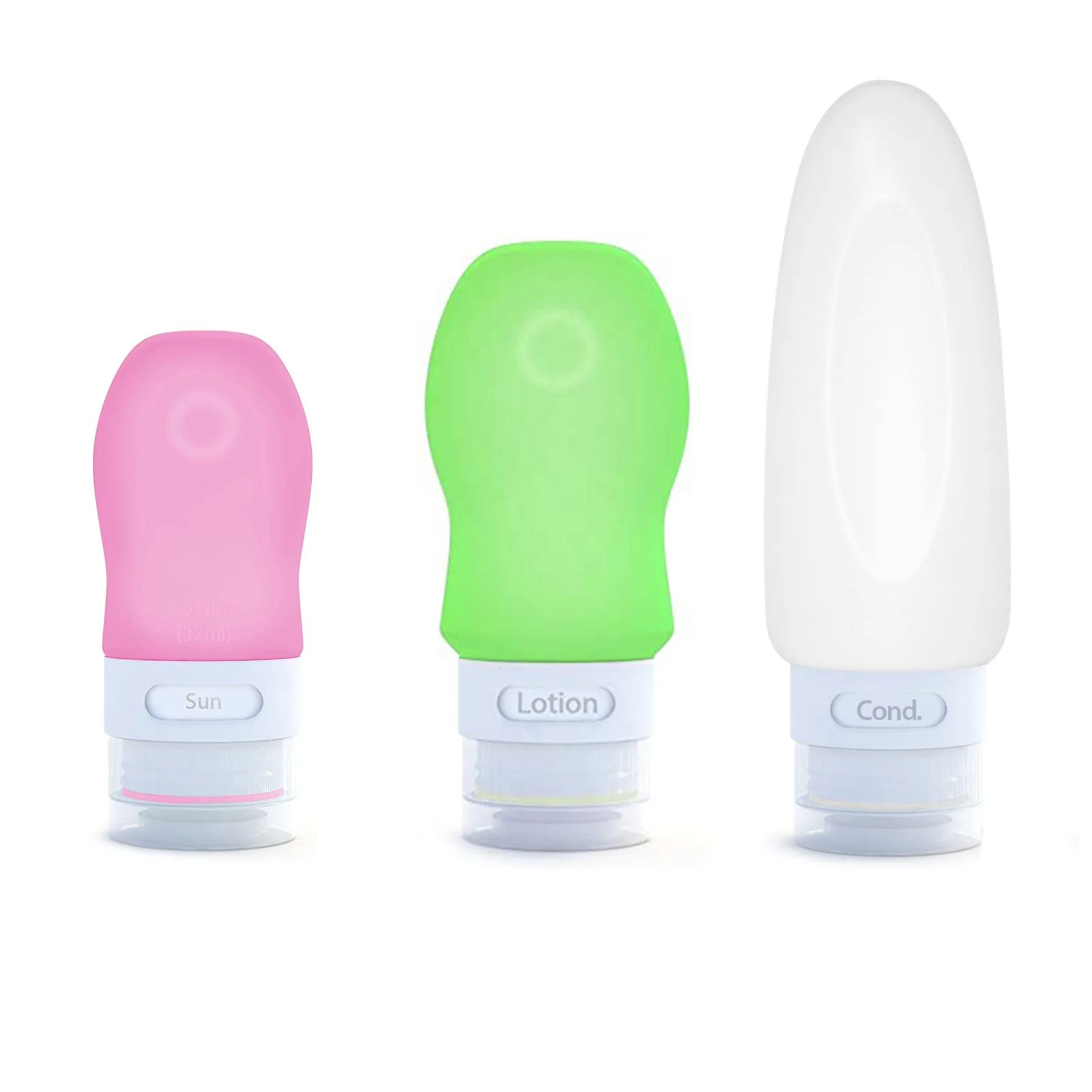 
Travel Bottles 1.25 oz Leak Proof Travel Containers for Travel Size Toiletries 