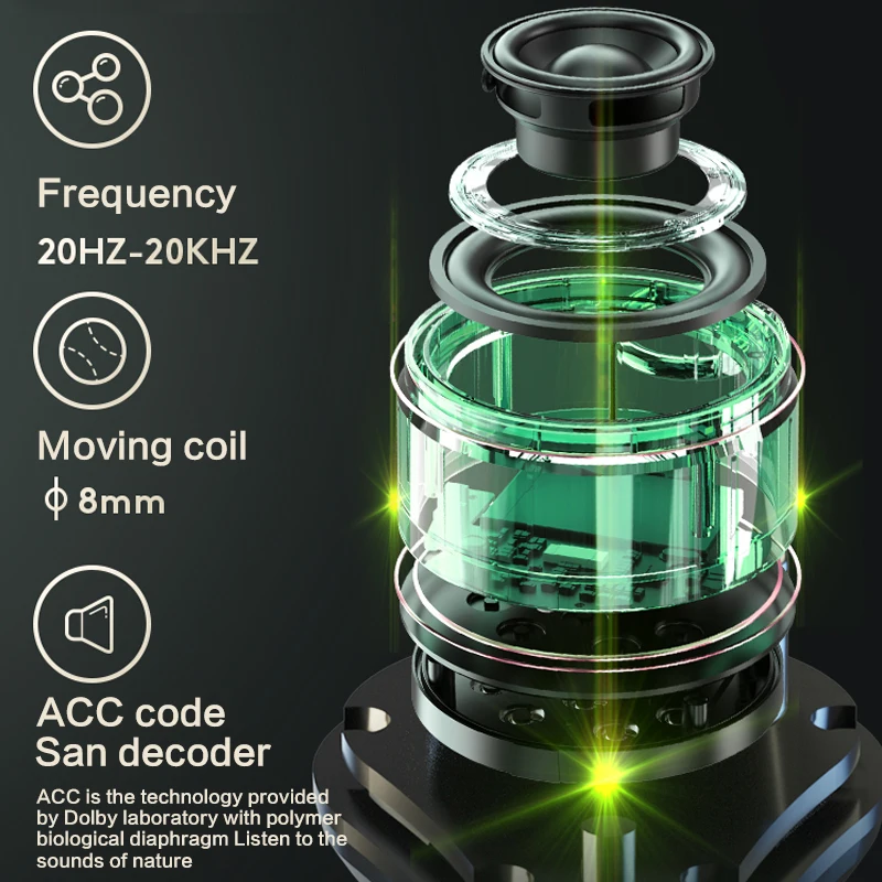 Best  Earbuds  TWS  Gaming  Wireless  Sport  Cheap Waterproof   Low Latency  HG-6  Earphones