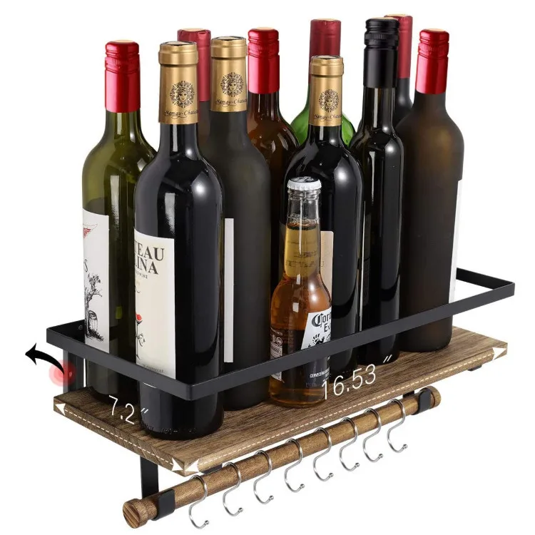 Exquisite durable non toxic handmade home decorative wooden decoration wall shelf