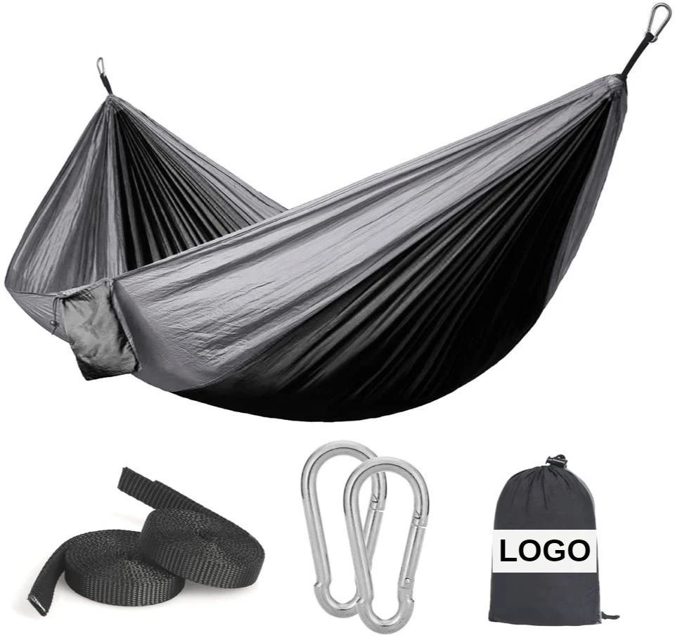 
Wholesale Popular Portable Doublenest Garden Hammocks Camping Outdoor hammocks with Straps Pouch 