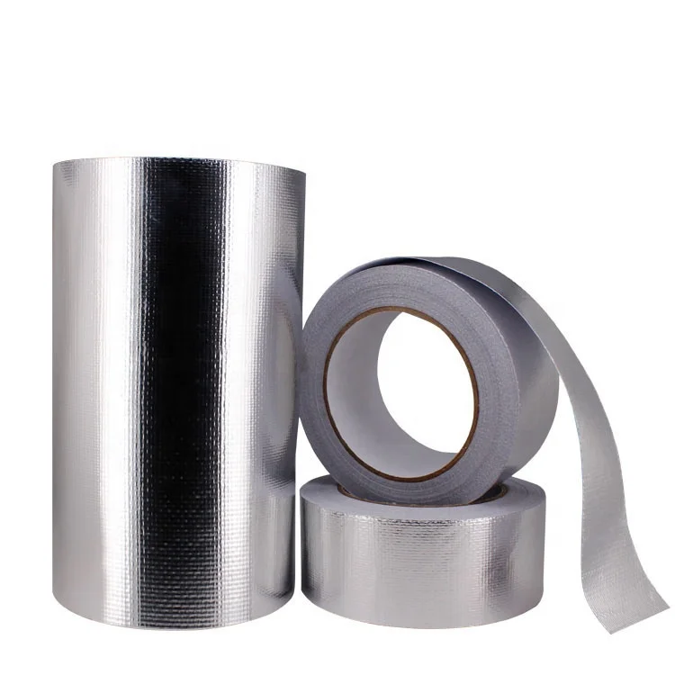 5.9 mil Fiber glass Aluminum Foil Tape For HAVC  system