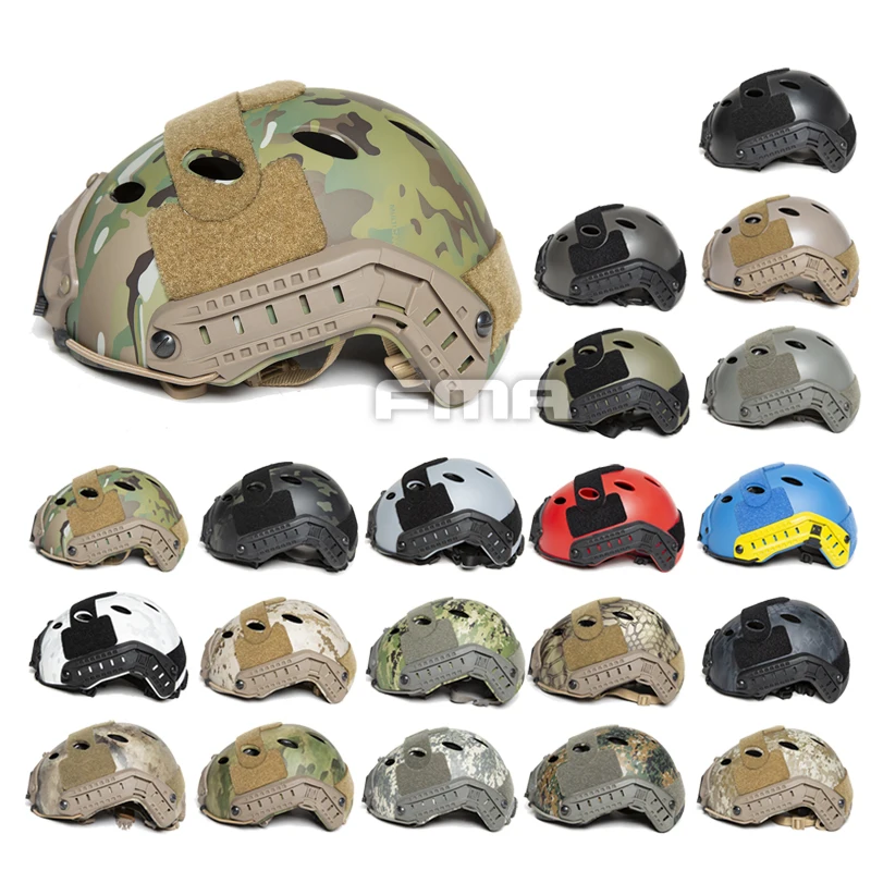 FMA Tactical Hunting Outdoor Paintball USMC PJ MH Fast Helmet Helmets Cycling Helmet TB390