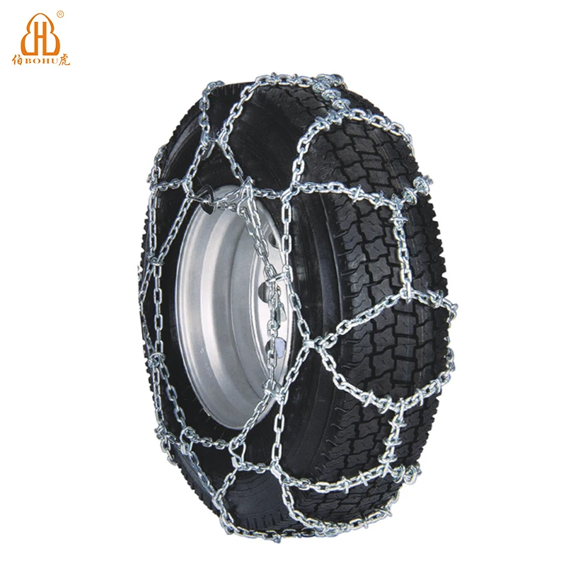 BOHU TNP type alloy steel tire chains wear-resistant truck tire anti-skid snow chain