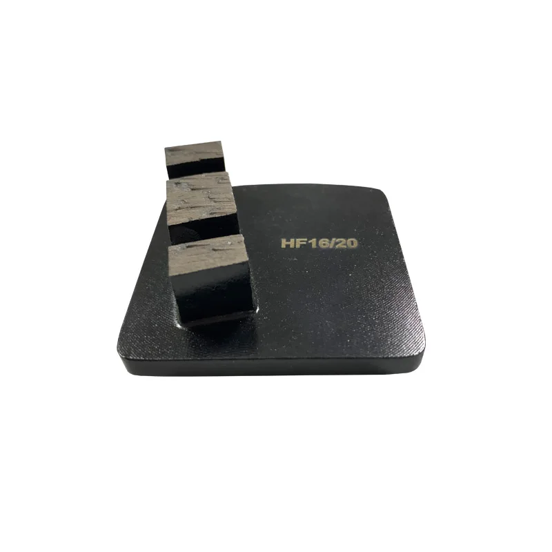 Idimas Redi Lock W Style Segments Aggressive Medium Hard Bond Concrete Grinding Diamond Tools for Concrete Floor Grinder