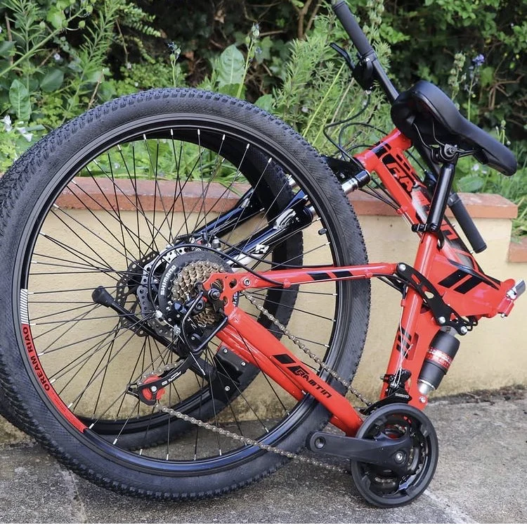 24 speed ride on car men road fork 26 wheels sports mtb downhill bicycle mountain foldable folding bike