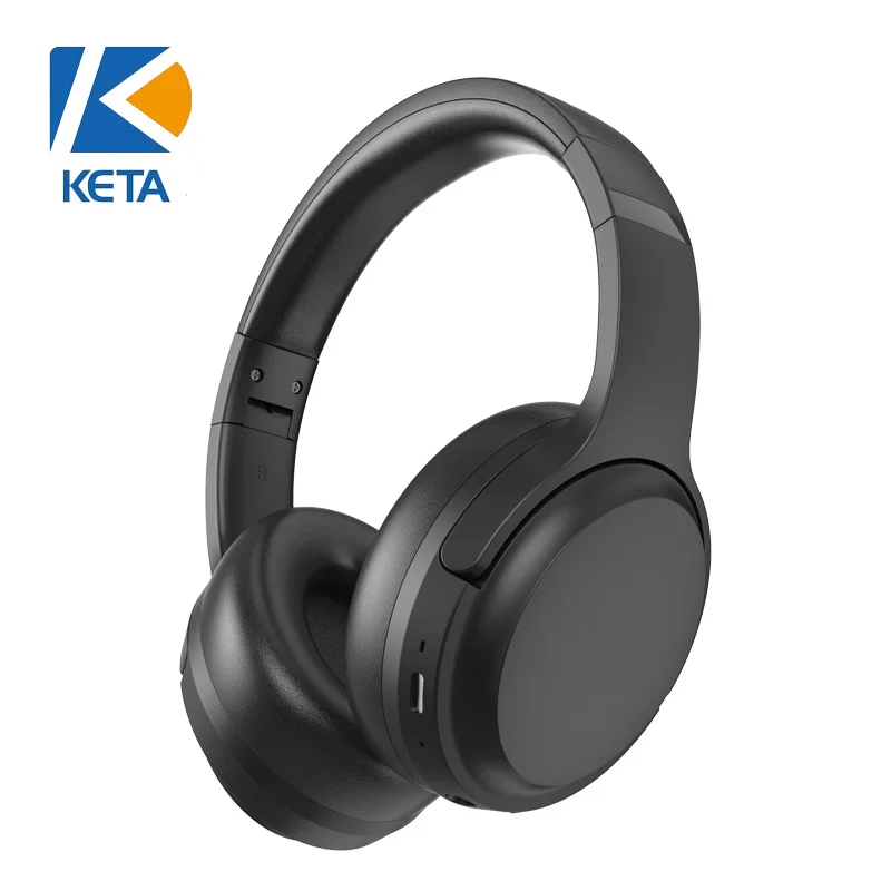 Bulk OEM Earphone & Headphones Manufacturer Wireless Over-Ear Headset Noise Isolation Headphones