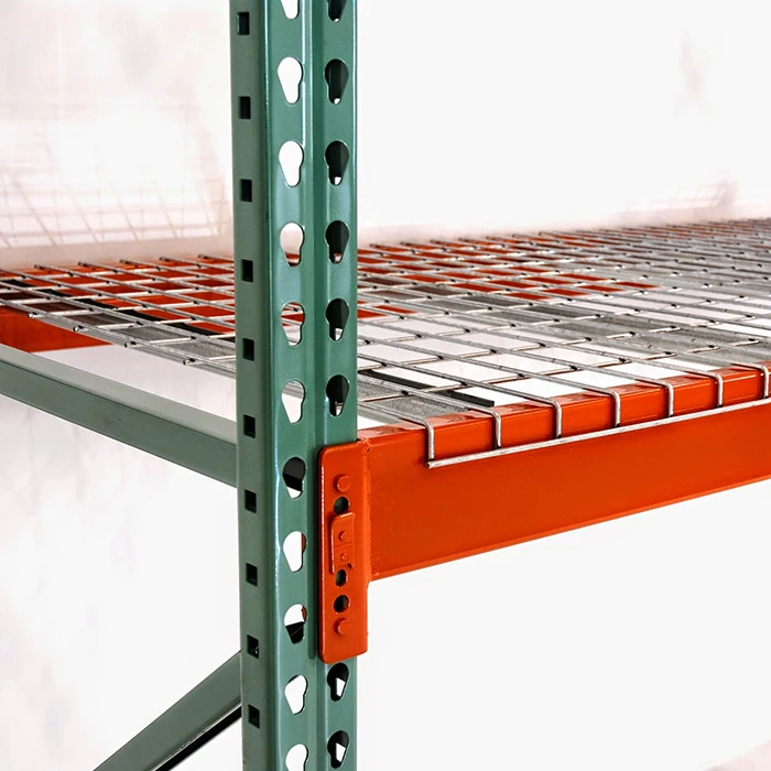 Pallet rack teardrop industrial heavy duty racking with step beams