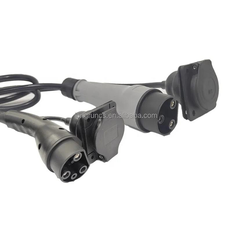 Golf Cart S60/ST-031030-PT Socket AC DC220V 16A 32A Golf Socket and Plug for Onboard Chargers