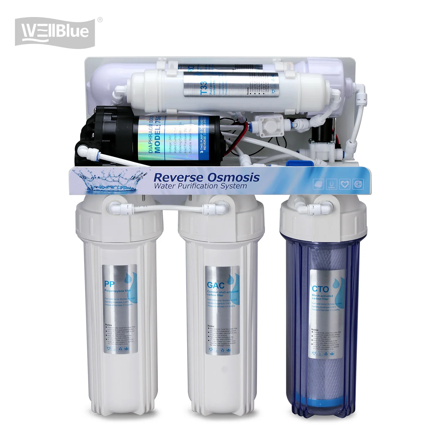 USA reverse osmosis water system ro filter For Home Use
