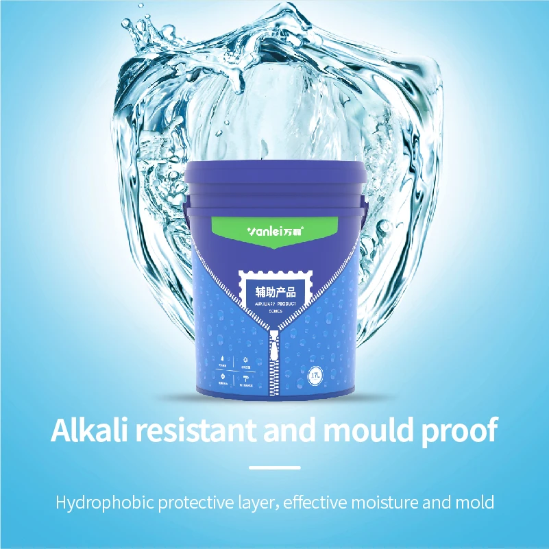 Wanlei Factory Supply Anti Pollution Topcoat Paint