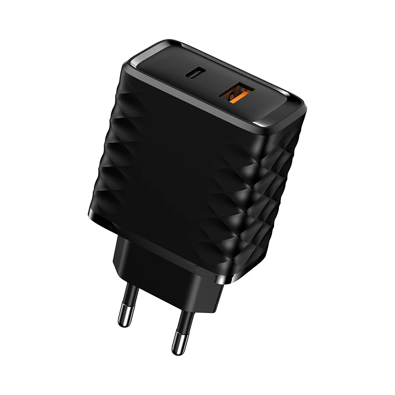Быстрое зарядное устройство с завода оптовая продажа новый PD 35 Вт адаптер быстрой зарядки USB Type C настенное для мобильного телефона iPhone AU/EU/US 20 В черный