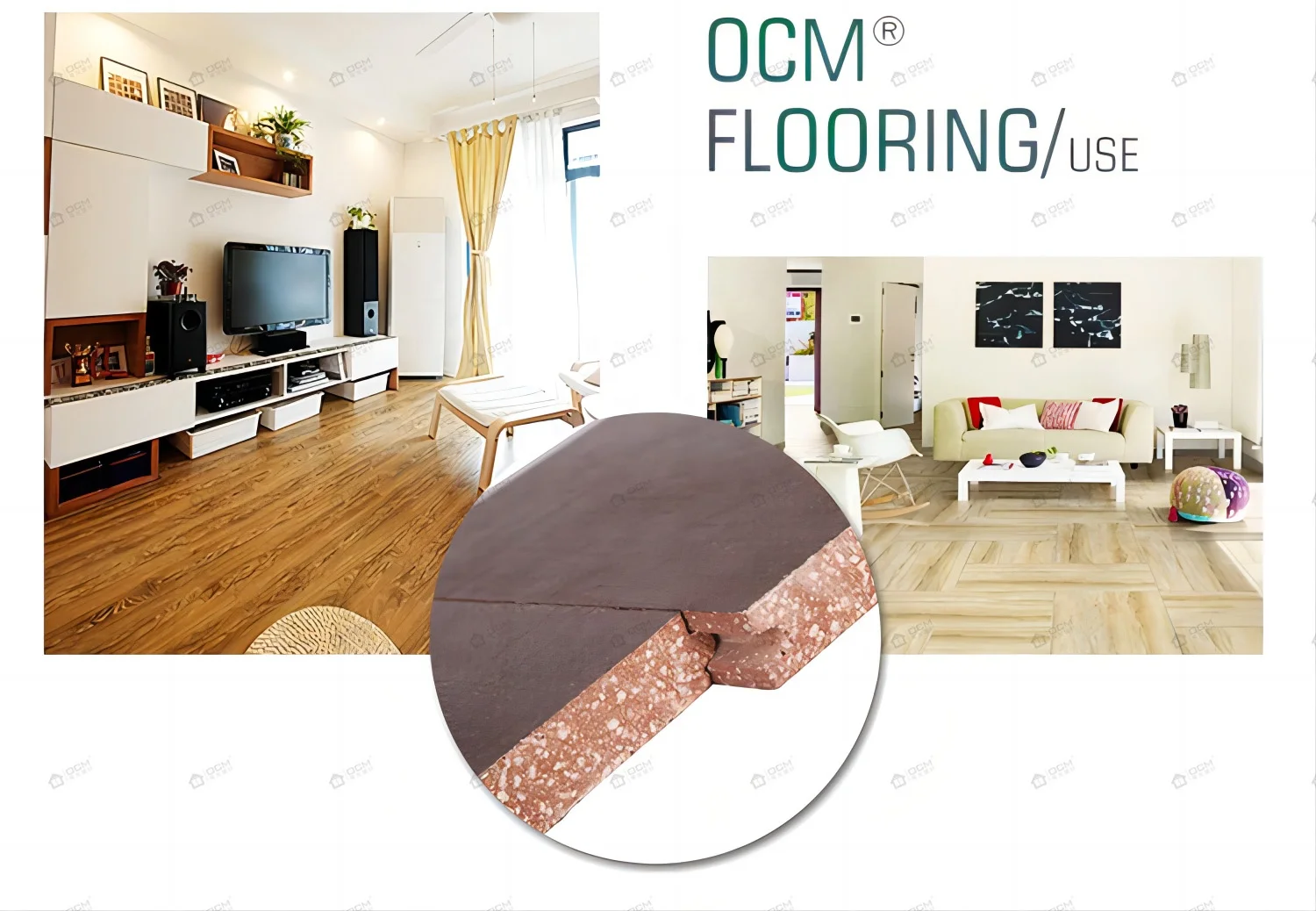 ChinaOCM High Quality Mgo Waterproof Board Wall Panel Magnesium Oxide Wall Board Mgo Board