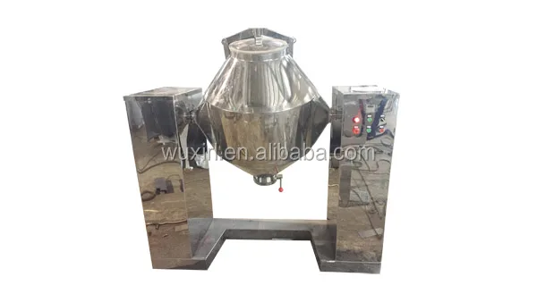 CE w type double cone dry powder shape mixer mixing machine for food protein animal feed vertical pharmaceutical screw blender