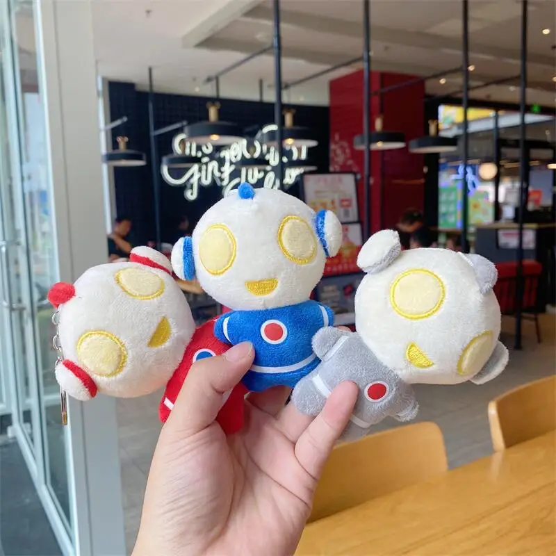 Cartoon plush doll keychain bag bag pendant Ultraman doll spaceman series cross-border little doll wholesale