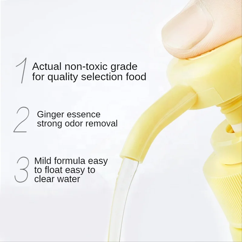 Easy use lanju 900ml washing up liquid dishwashing liquid in bottle