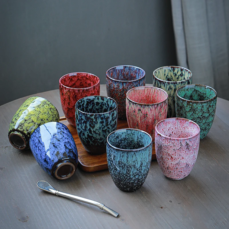 New Arrivals 250ml Japanese Style Pottery Tea Coffee Cup Arabic Coffee Cups Ceramic